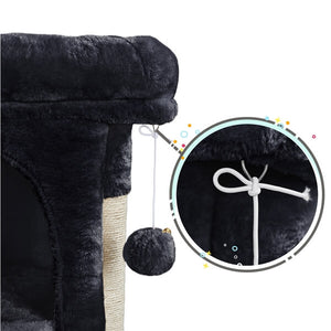 23.5in 2-Level Cat Tree Condo with Wide Perch