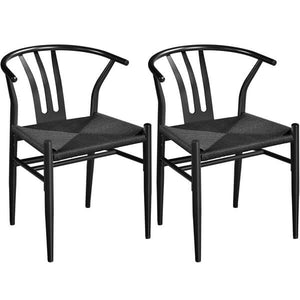 Set of 2 Weave Chair
