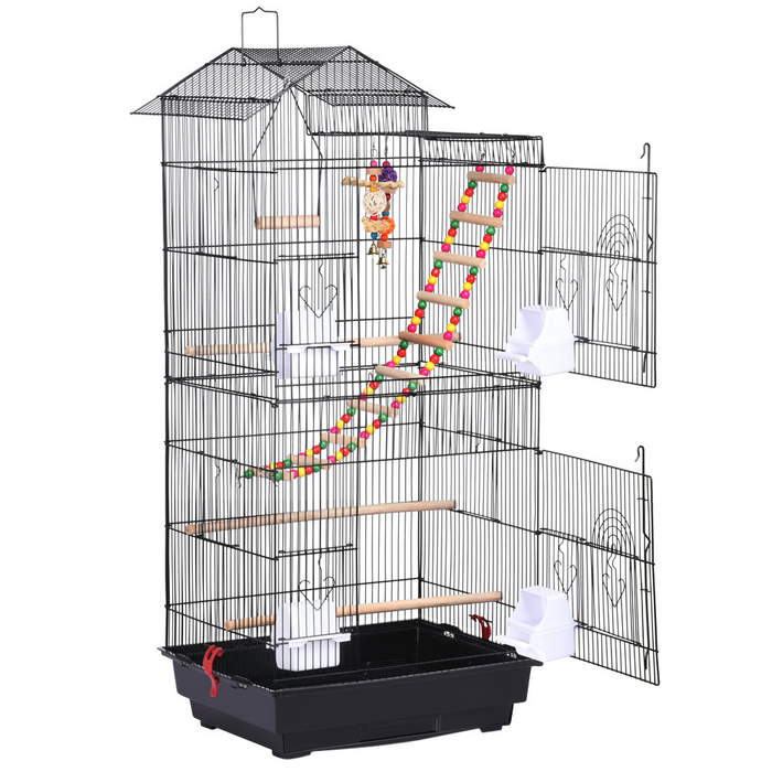 Roof Top Large  Parrot Cage 39-inch