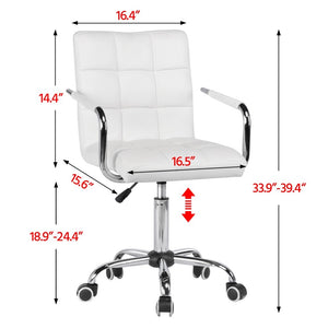 Office Desk Chairs with Wheels/Armrests