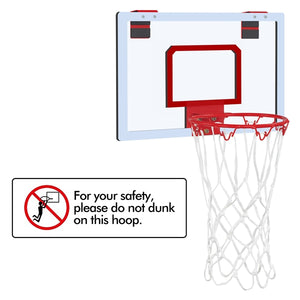 Over The Door Mini Basketball Hoop Set