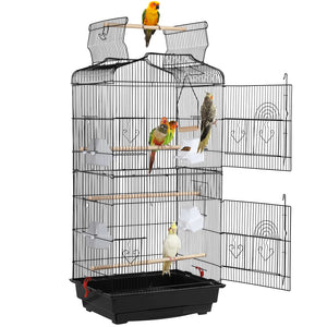 Portable Hanging Medium Flight Bird Cage 41-inch