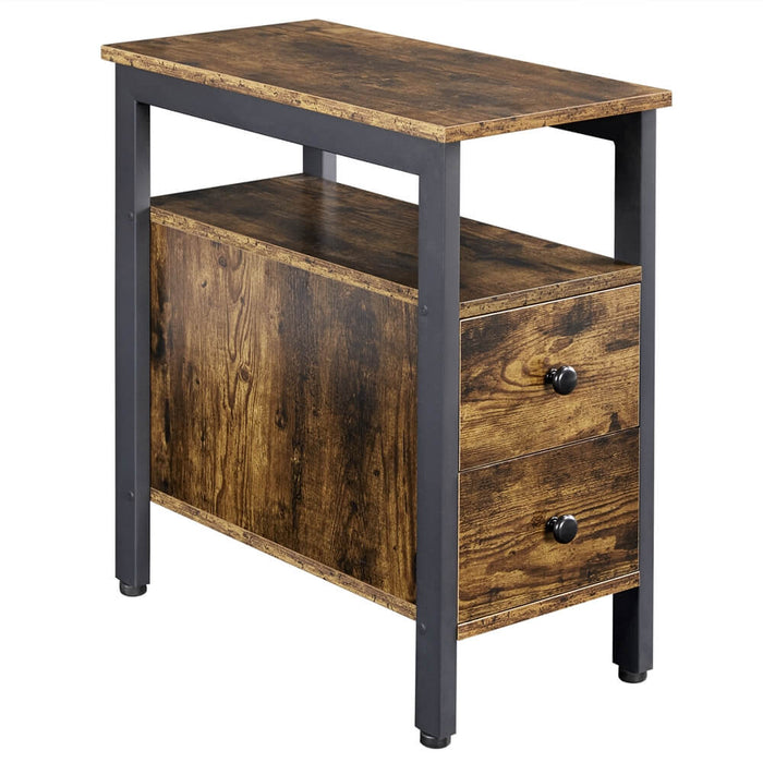 2-Drawer Side Table