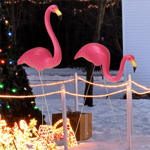 Garden Flamingo Ornaments 2Pcs