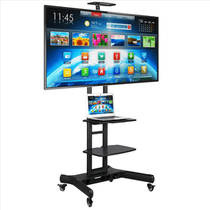 TV Cart for Flat Screen with 3 Tiers Storage