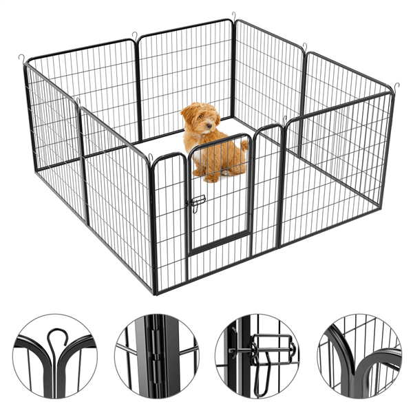 Metal dog pen 2024 panels